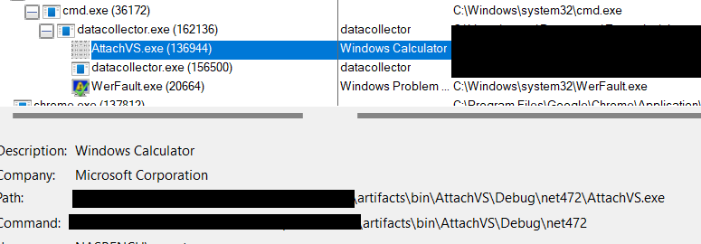 Another fun #lolbin based on code review.

Datacollector.exe is part of the Visual Studio test platform and ships with the dotnet SDK and Visual Studio installations.

TL;DR - The binary has a "Process.Start" call that we can reach to proxy execution through it by setting some