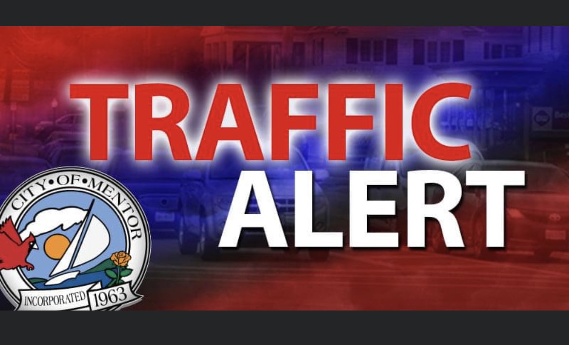 cityofmentor's tweet photo. TRAFFIC ALERT:
Mentor Avenue (Rt. 20) is CLOSED in bothe directions between Rt. 615 and Garfield Rd. due to a tree down. Please avoid the area. https://t.co/XVWE7If0tM