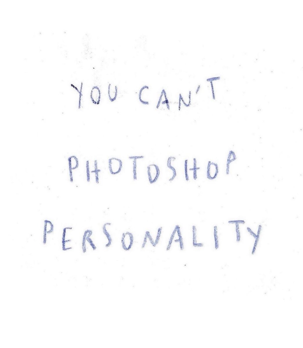 'In a world of filters, don't forget: you can't Photoshop personality. Be real, be you! 🌟 #Authenticity #NoFilters'