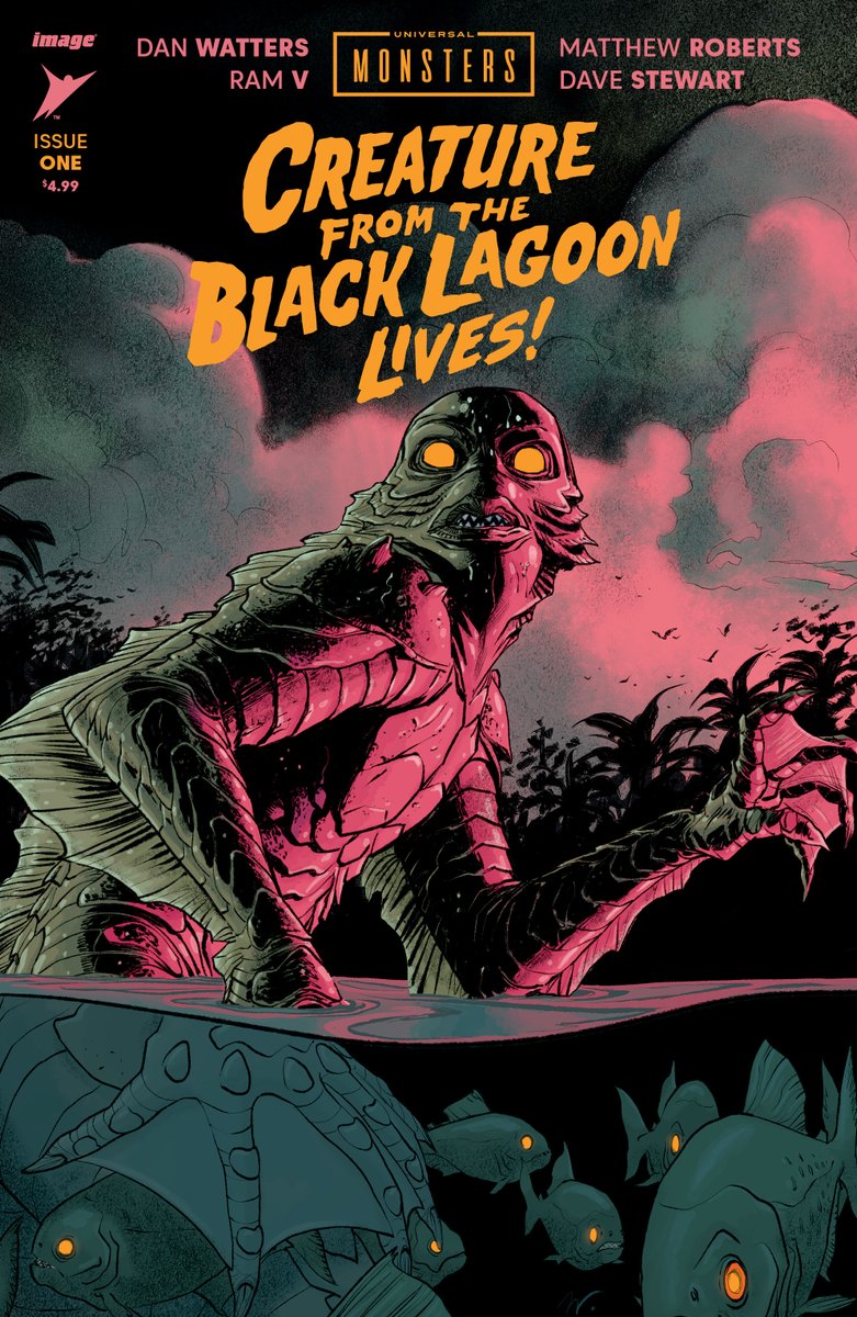 NEW BOOK ALERT! Universal Monsters: Creature from the Black Lagoon Lives! #1 From @DanPGWatters @therightram @Shinolahead & @Dragonmnky