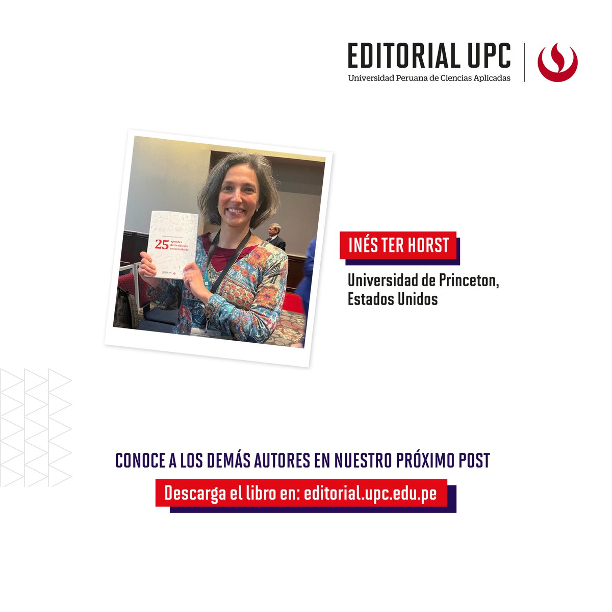 📚 Autores de “25 apuntes de la edición universitaria”. ✍✨

✅ Descarga el e-book  aquí: bit.ly/3R9Doy1

#EditorialUPC #EdiciónUniversitaria #Libros #Perú