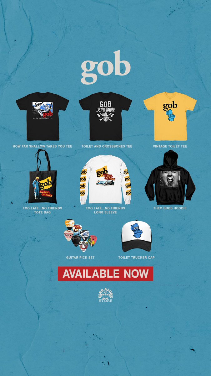 We FINALLY have @gobband merch online! 🎉 🎉 Head over to @dinealonestore and treat yo self! dinealonestore.com/search?q=gob