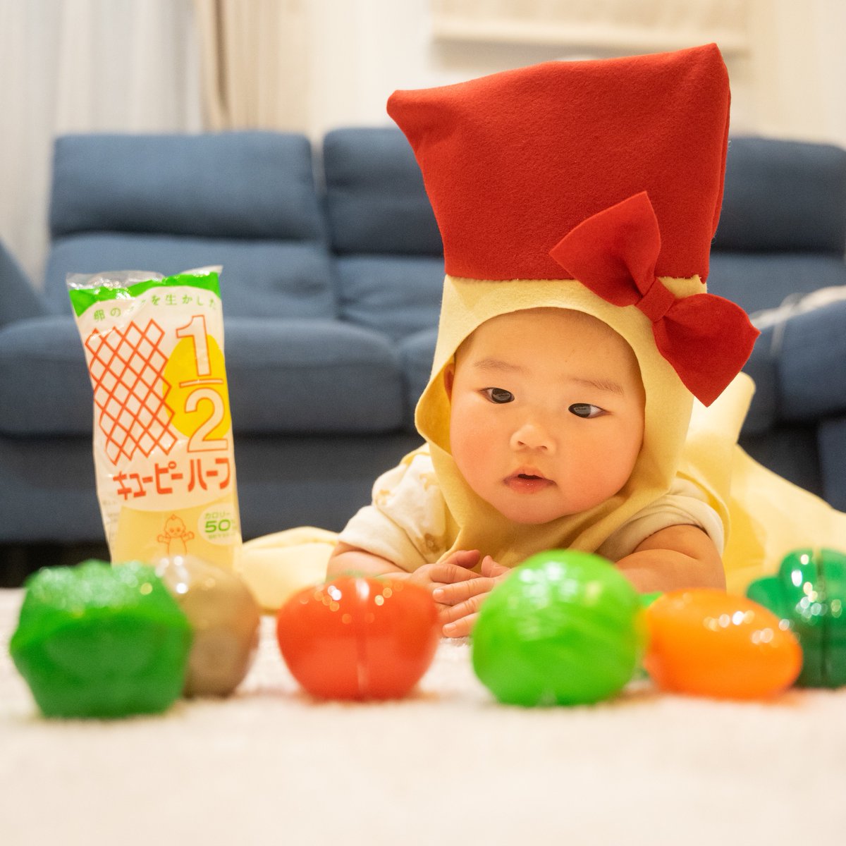 1½birthday
去年の着せてみた
成長を感じる🥹