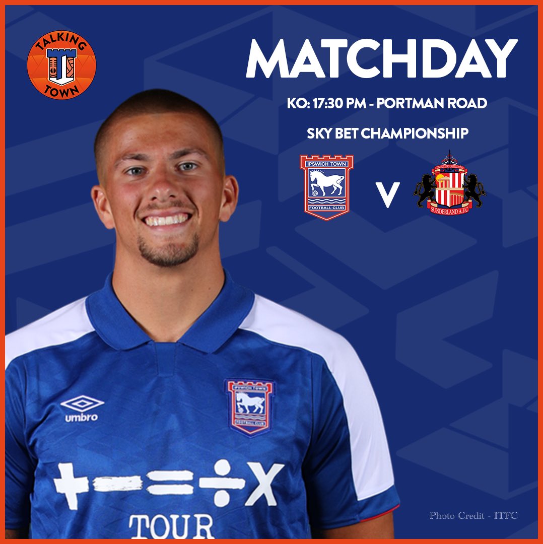 MatchDay 💪🏻 …League action for the super blues 💙🤍 2️⃣ Ipswich Town V 6️⃣ Sunderland Whose going 🙋‍♂️? What will the gap be come full time? 🏆 Sky Bet championship ⚽️ @IpswichTown V @SunderlandAFC 🏟 Portman Road ⏰️ 5:30 Kick off 🎥 Sky TV 🗣️ Match Reaction live on…