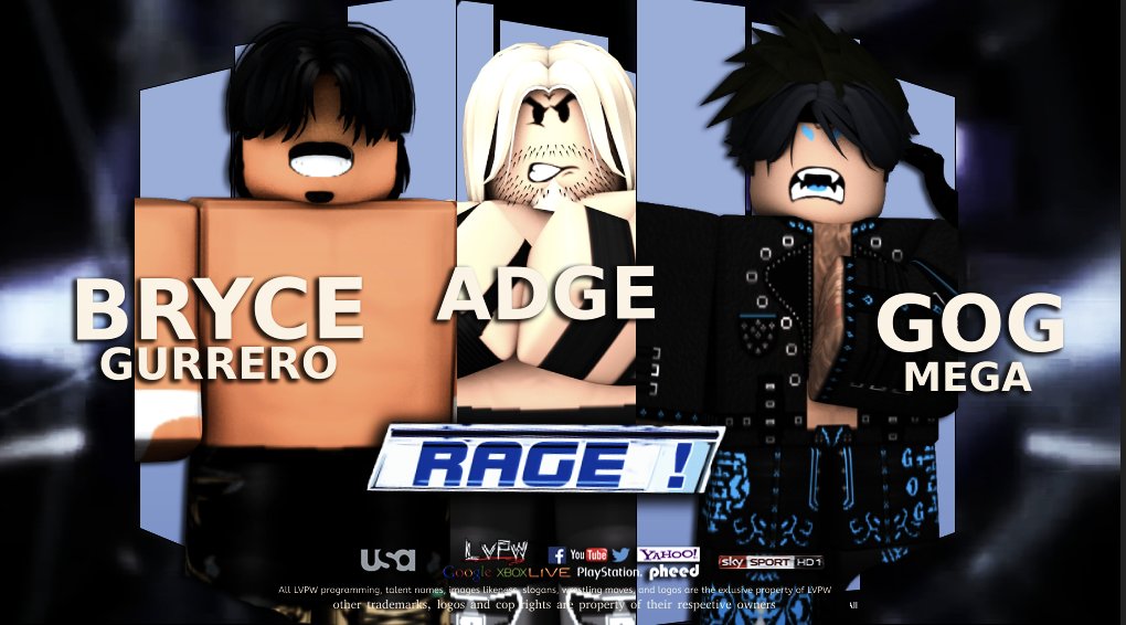 LVPWROBLOX's tweet photo. - LVPWC N1C #StretchSwagger takes on #AscendedSean
- LVPWC N2C #BryceGuerrero vs #ADGE vs #GogMega
- BARBERSHOP MYSTERY CASE on WHO ATTACKED #JustinoFallam https://t.co/bkNTDchJhv