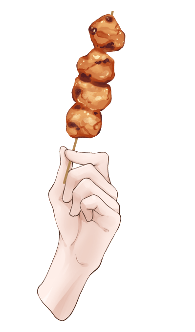 「食べ物 串」のTwitter画像/イラスト(新着)｜2ページ目