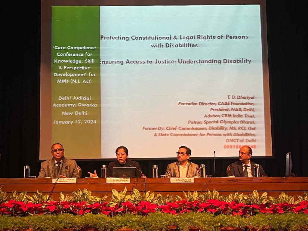 CABE Foundation👩🏻🦯 👨🏻🦽🚴🏻♂️ 🚌 🛴 (@cabeindia) on Twitter photo Houseful at @DelhiJudicialAcademy Dwarka where our Executive Director Shri. @TDDhariyal, addressed 150+ Judges & Magistrates at a training program to sensitise them on inclusive justice & RPWDAct. 🏛️ #DelhiJudicialAcademy #JudicialTraining #AccessToJustice #CABE <a href="/SCVashishth/">Subhash Chandra Vashishth | सुभाष चंद्र वशिष्ठ</a> Houseful at @DelhiJudicialAcademy Dwarka where our Executive Director Shri. @TDDhariyal, addressed 150+ Judges & Magistrates at a training program to sensitise them on inclusive justice & RPWDAct. 🏛️ #DelhiJudicialAcademy #JudicialTraining #AccessToJustice #CABE <a href="/SCVashishth/">Subhash Chandra Vashishth | सुभाष चंद्र वशिष्ठ</a>