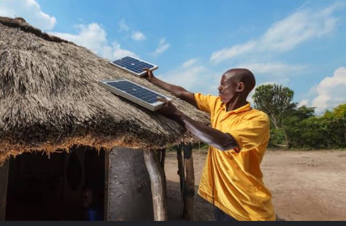 From rustic to renewable, witness the metamorphosis as sustainable energy graces rural homes. Let’s stand united in advocating the widespread adoption of renewables, empowering communities &preserving our environment #PowerUp #stopEACOP @DontGasAfrica @350africa @GreenConservers