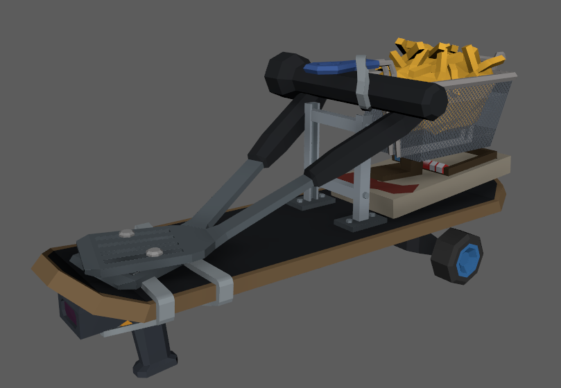 When the population becomes so hungry that they turn into food zombies the only solution is obviously to macgyver some crazy food weapons together and feed the horde!
#mentallicdesign