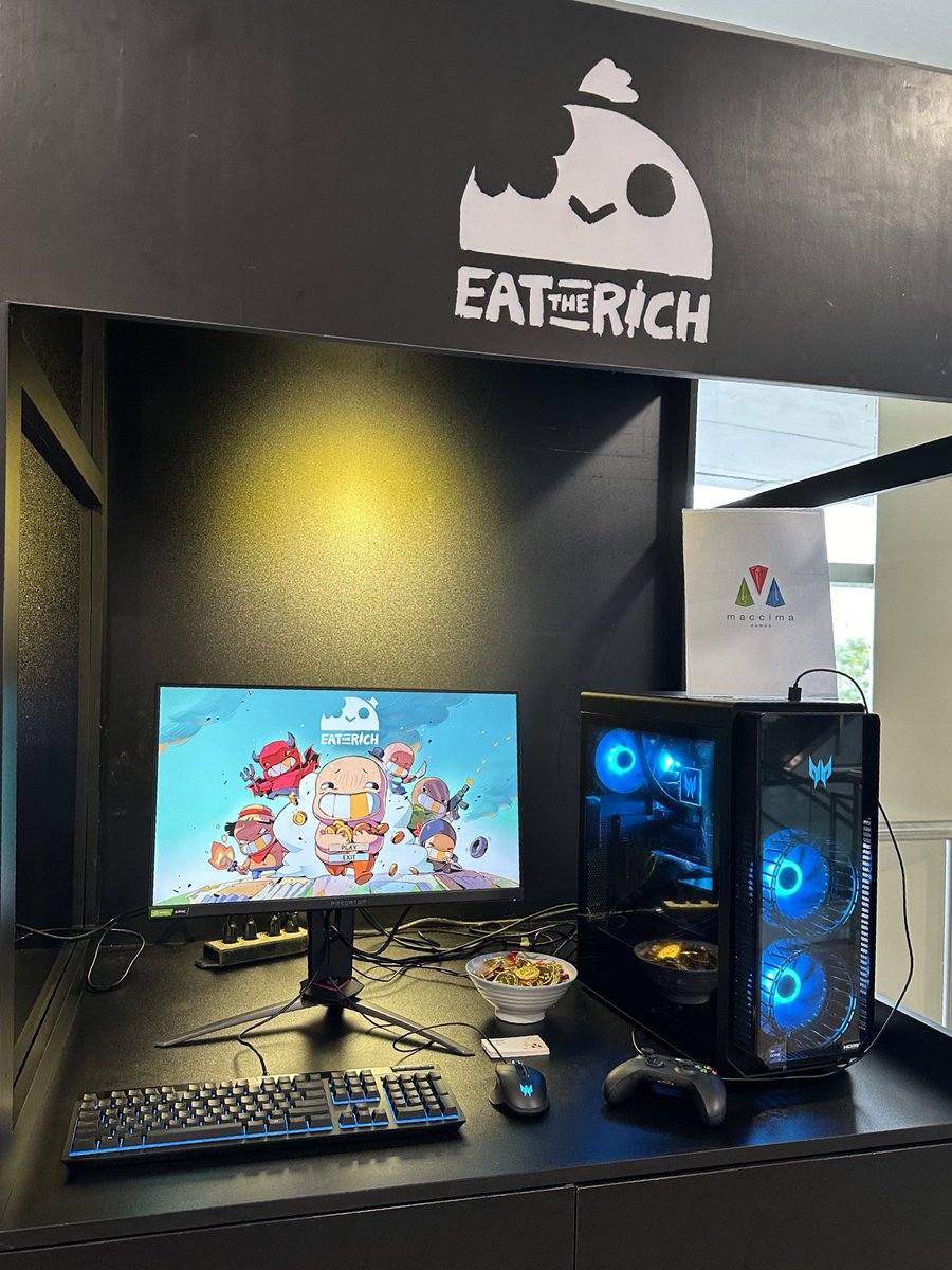 Eat the Rich ๐ฝ๏ธ WISHLIST NOW (@eattherichgame) on Twitter photo Weโre serving up a piping hot demo at this weekendโs #PredatorLeague2024! ๐ฝ๏ธ
Grab a frenemy or three to try out new content for our billionaire brawler. Weโll be waiting at the indie arena ๐
Thanks to <a href="/predatorph/">Predator Philippines</a> for the opportunity ๐พ Weโre serving up a piping hot demo at this weekendโs #PredatorLeague2024! ๐ฝ๏ธ
Grab a frenemy or three to try out new content for our billionaire brawler. Weโll be waiting at the indie arena ๐
Thanks to <a href="/predatorph/">Predator Philippines</a> for the opportunity ๐พ