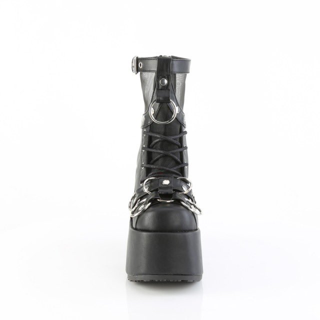 FDemoSAJEST's tweet photo. #DEMONIA  トップメッシュ厚底ショートブーツ/品番：CAMEL-52/CAM52
【ヒー��の高さ】約13cm 【プラットフォームの高さ】約7cm
#デモニア #13cmヒール #ブーツ #コスプレ靴 #厚底ブーツ  #Lolita #pleaser  #ゴシック #厚底靴  #harajukufashion #Goth #Gothic #GothicLolita  #厚底  #ブラックコーデ https://t.co/jXN9jvazRw