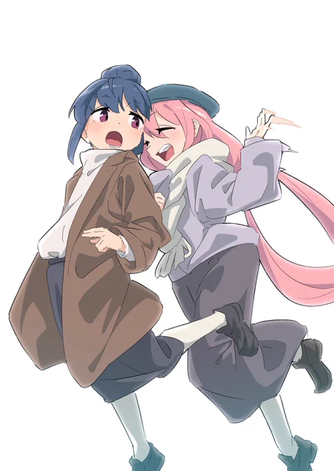 リンとなでしこ  #ゆるキャン