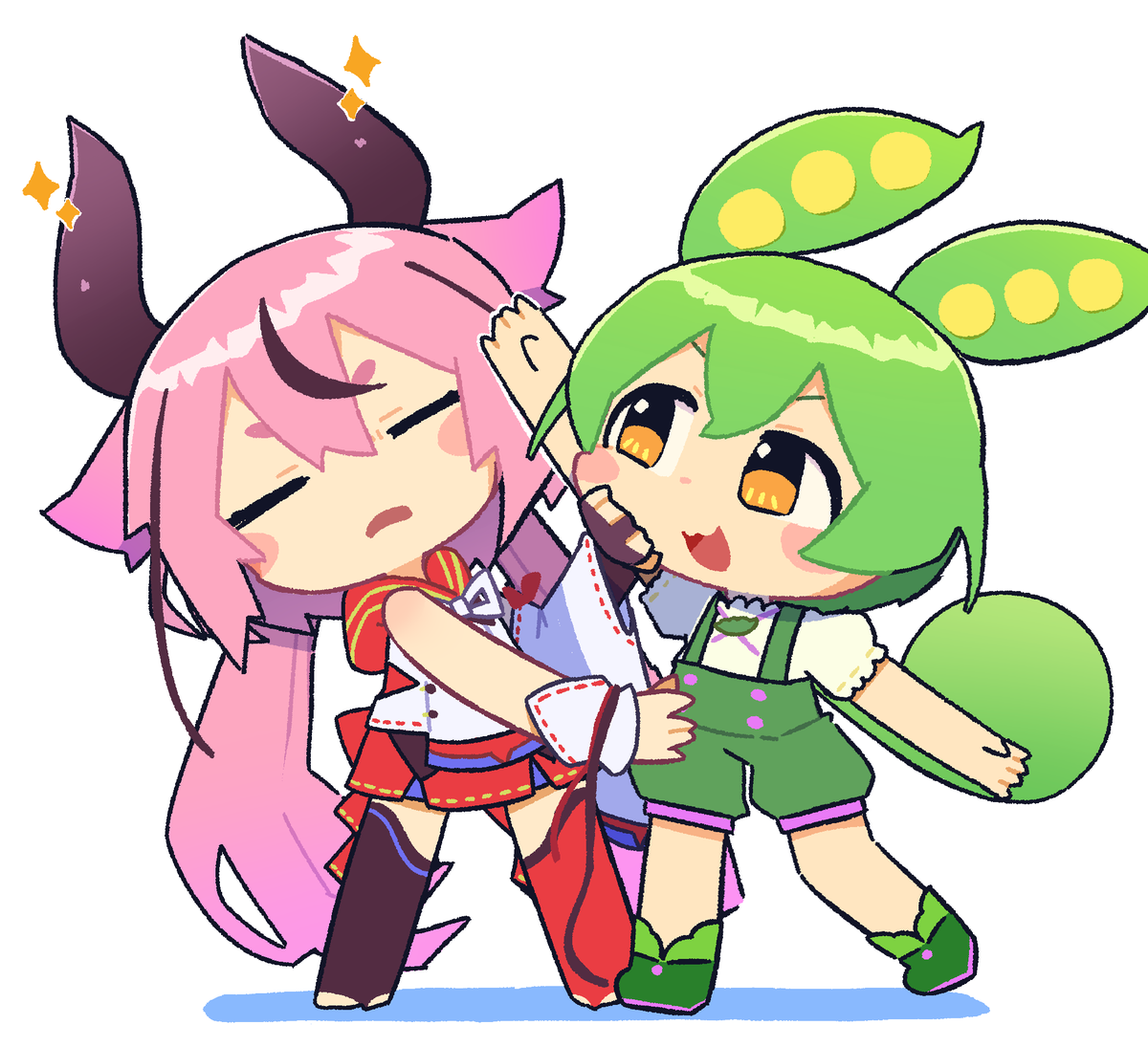 ずんだもん 「」|このほしのイラスト