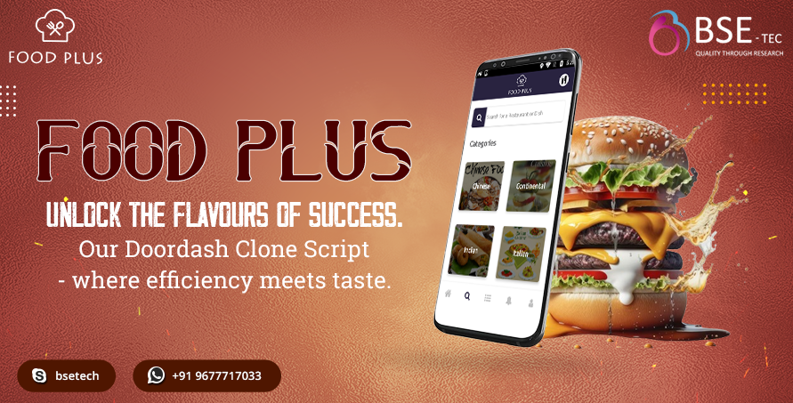 BSEtech's tweet photo. Food Plus - Unlock the flavours of success. Our Doordash Clone Script – where efficiency meets taste.
https://t.co/8v1OIMa0ZA

#DoordashClone #Foodapp #fooddeliveryapps #fooddeliveryclonescript #Foodplus #DoordashCloneScript #FoodDeliveryAppScript #FoodDeliveryScript https://t.co/XWueUFl42V