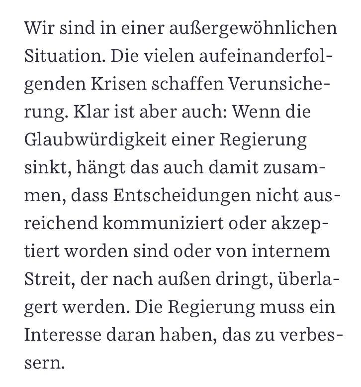 Bundespräsident #Steinmeier über die Regierung #Scholz @sz: