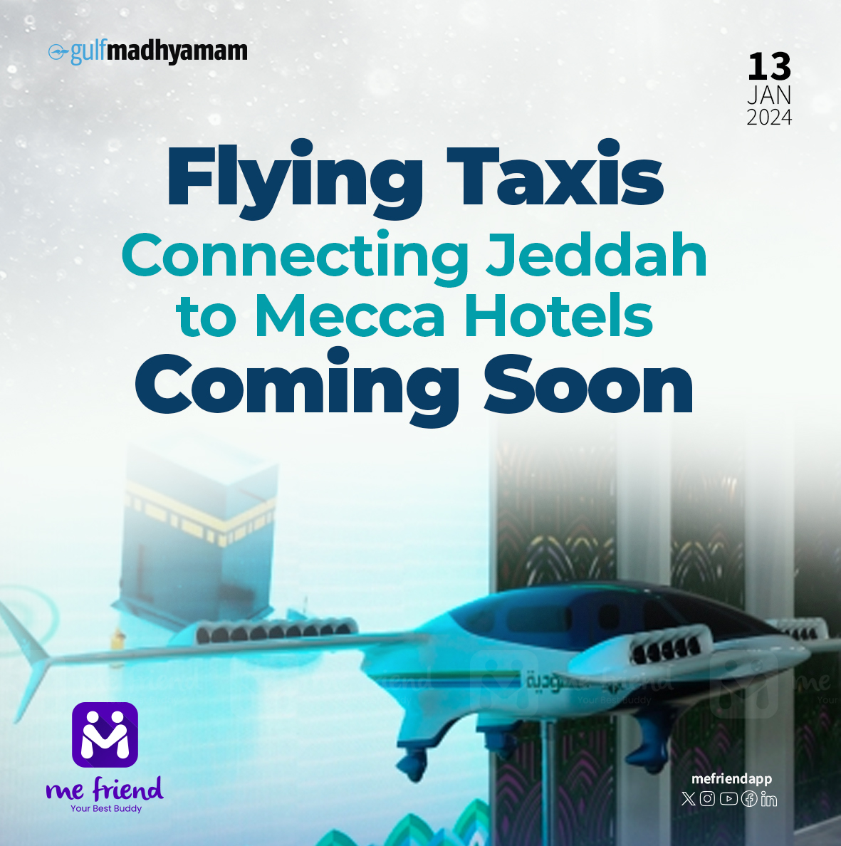 mefriendapp's tweet image. The Saudi Arabia&apos;s National Airline has acquired 100 Lilium jets from a reputed German company, capable of vertical takeoff and landing. Operating between Jeddah airport and strips near Mecca&apos;s hotels, the electric aircraft aim to enhance pilgrim transportat
#ThisIsHowWeFly