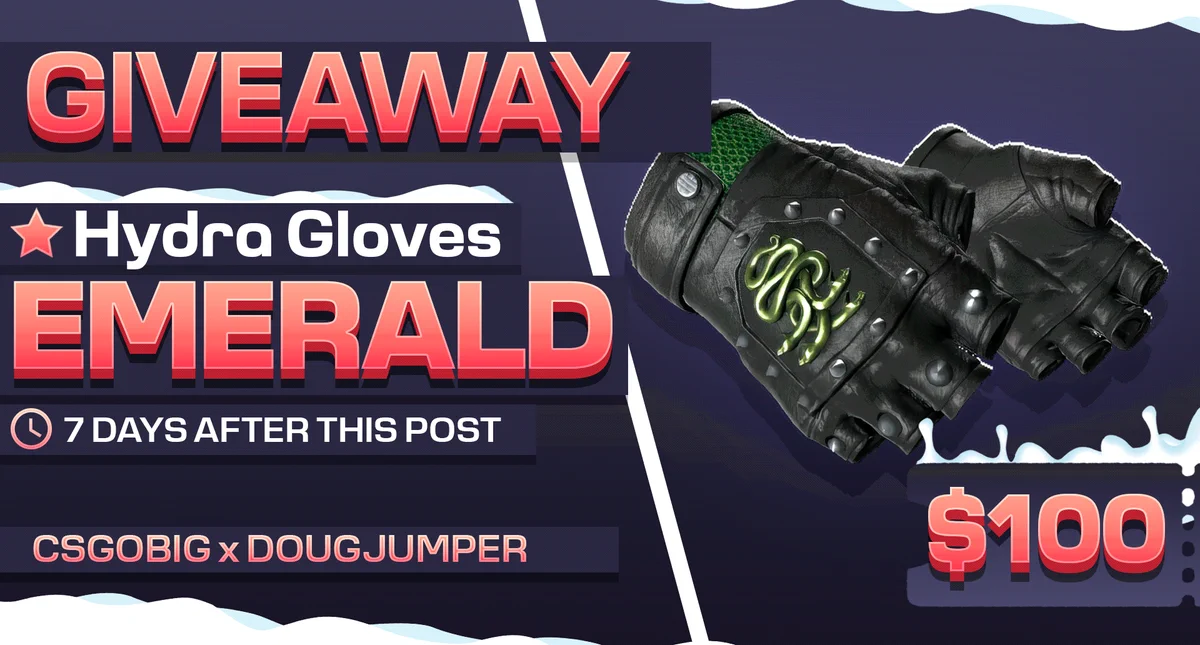 CS2 Hydra Gloves Giveaway