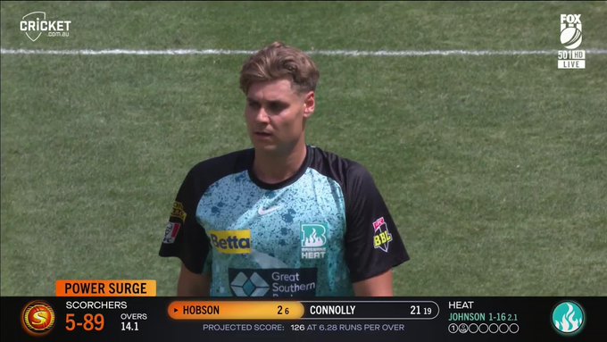 Wicket off the No-Ball 🥶 📹 Credits: Twitter/BBL