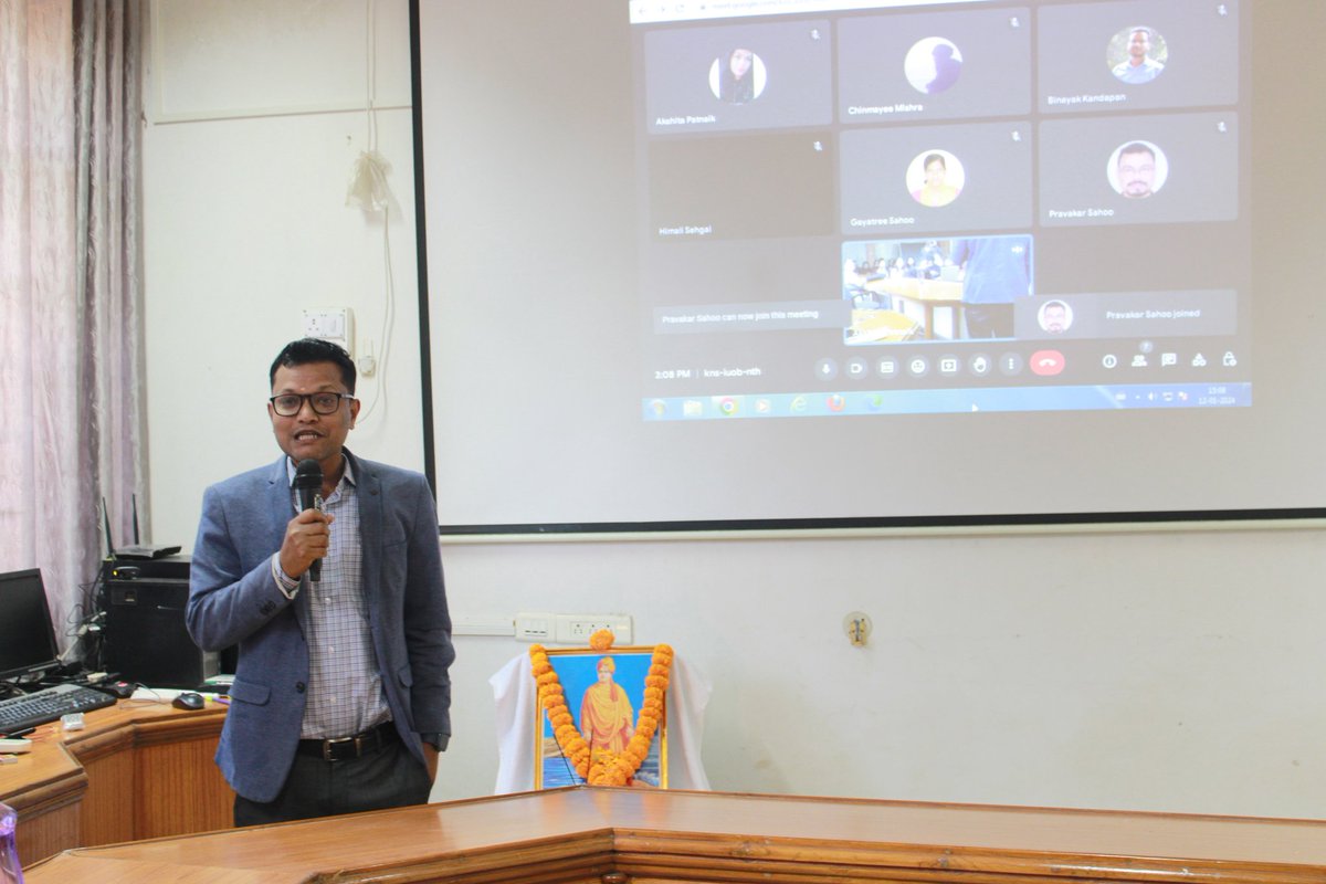 nitrourkela's tweet photo. #NationalYouthDay was celebrated at NIT Rourkela to commemorate the birth anniversary of #SwamiVivekananda. On this occasion, the Department of Humanities and Social Sciences organised a special talk on topic "Research and Youth" by Dr. Pravakar Sahoo (Professor of Economics, Institute of Economic Growth and Senior Lead @NITIAayog).

@EduMinOfIndia #YouthDay2024 #SwamiVivekanandaJayanti