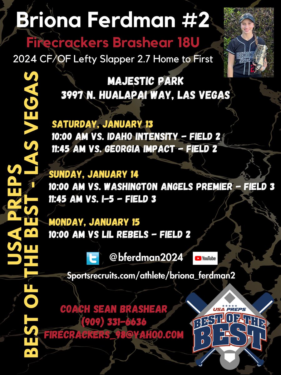 Here is my schedule for this weekend in Vegas! Can’t wait!! @tairiaflowers @CalPolySoftball @BrieGalicinao @CoachTarr @CoachMJKnighten @MelyssaLombardi @JustinShults33 @JessicaAllister @alliejo27 @UCSDCoachG @StaceyNuveman