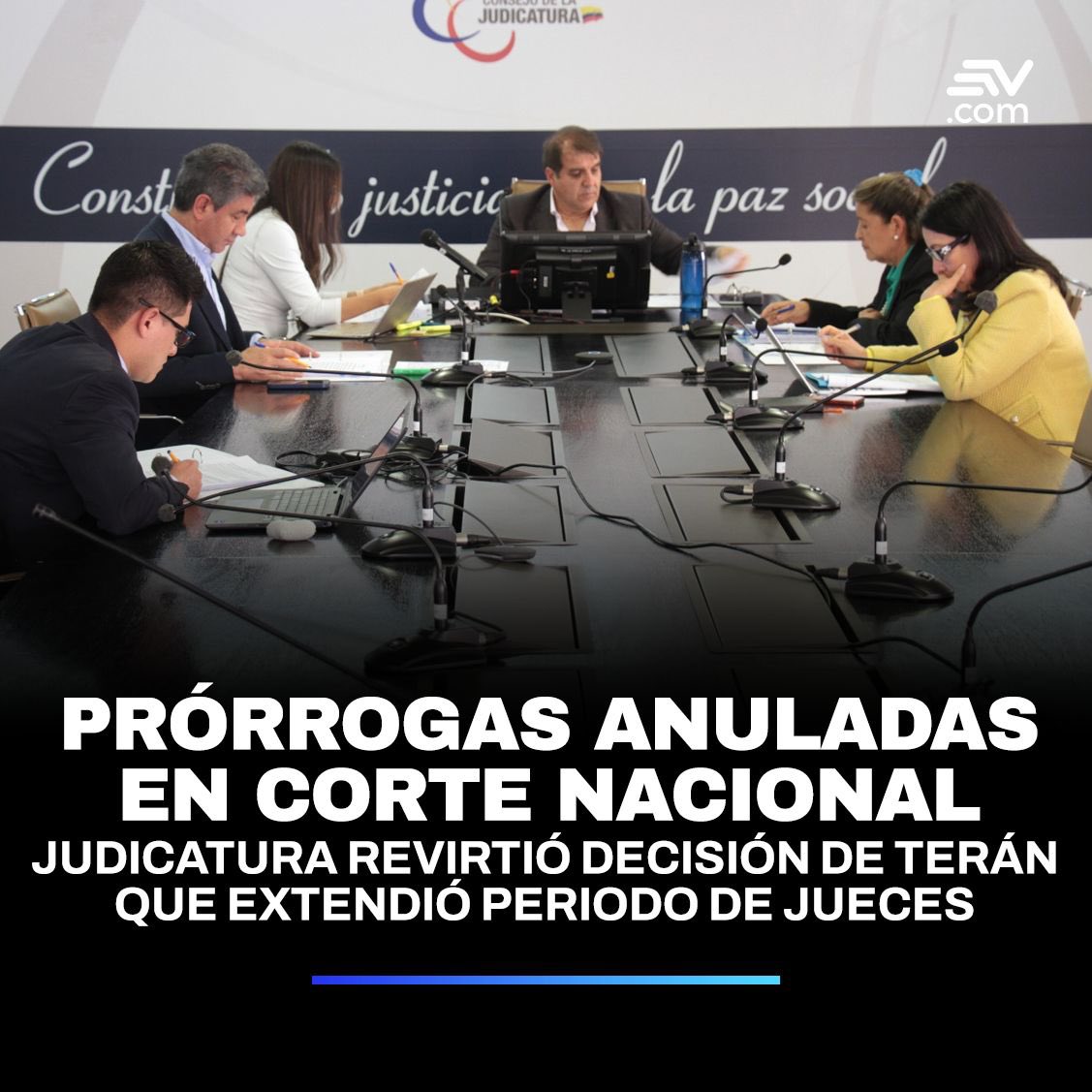 Esta decisión hace que dos jueces que forman parte del tribunal de revisión del Caso Sobornos, y uno que forma parte del tribunal del caso Metástasis, terminen funciones el 4 de febrero de 2024.

Sigue leyendo▶️ bit.ly/3RZYM89