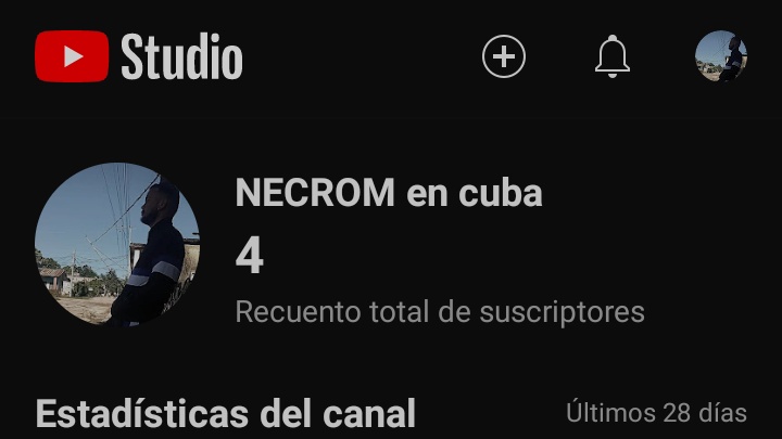 NECROMCRAFT's tweet image. Hojala y algún día ese 4 este acompañado de 0 #quieroseryoutube @3djuegos @YouTube @elonmusk