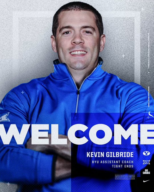 BYUfootball's tweet image. Welcome back to Provo Kevin Gilbride!!
Coach Gilbride brings 12 years of NFL coaching experience to the Cougs.