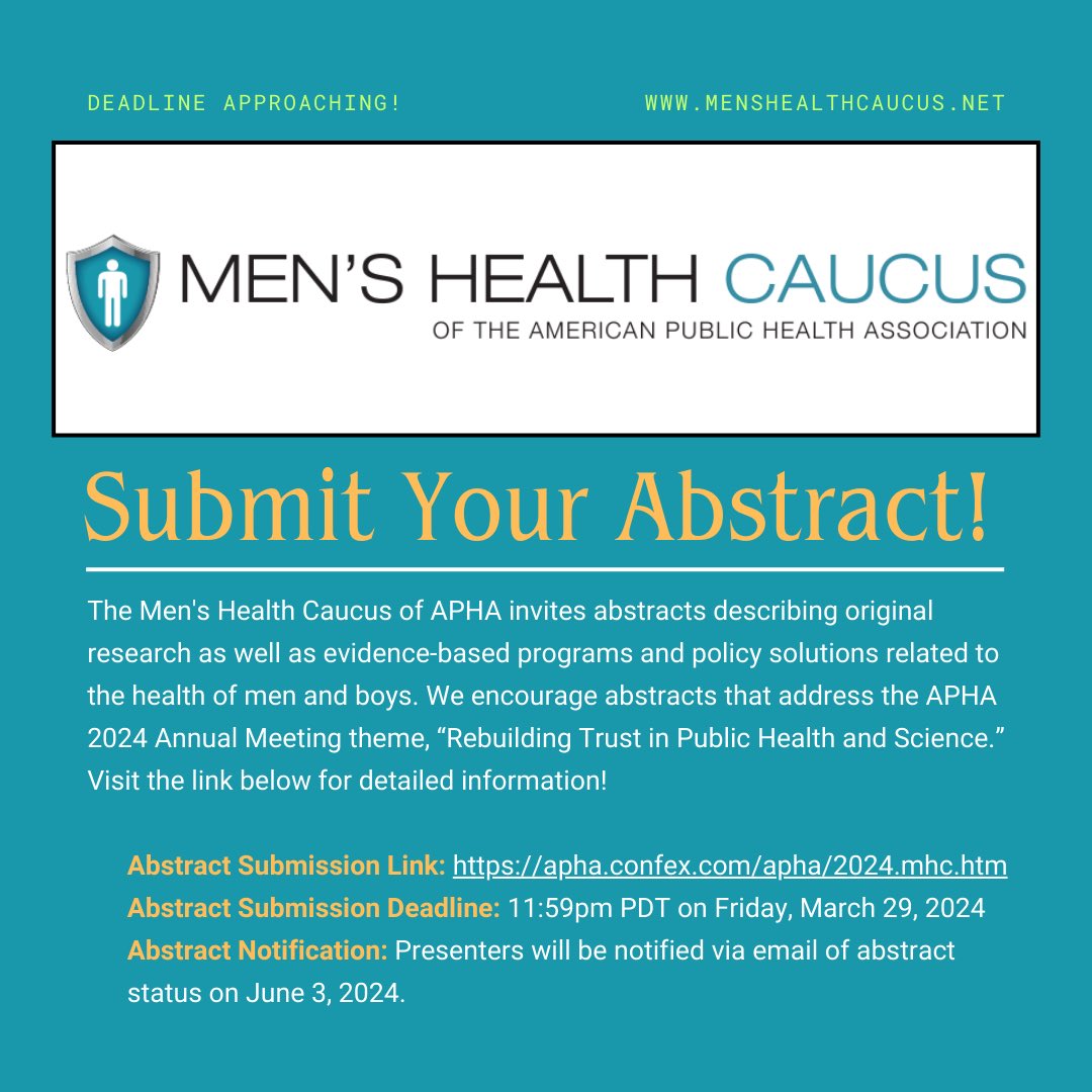 Men's Health Caucus tweet media