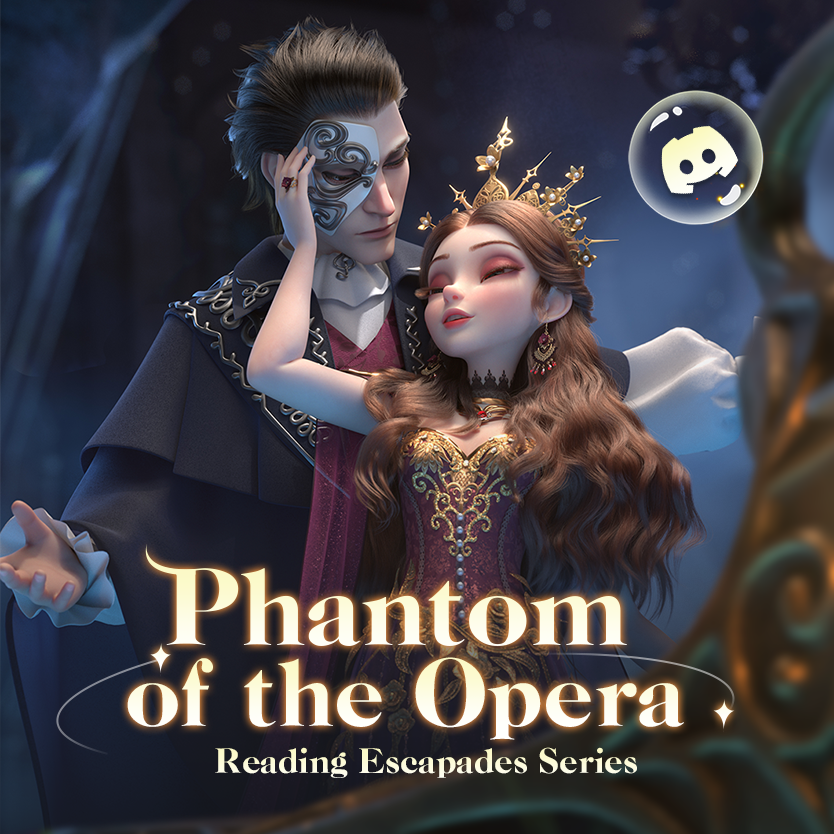 Timeprincessen's tweet photo. Travelers, we're holding a special Phantom of the Opera Book Club stream with our lovely author team!
The Discord #dress-up-live text stream will be held on 1/17 21:00 (GMT-5).
Click here to reach our DISCORD 👉 https://t.co/aRafoI70FZ
#timeprincess #dressup #livestreamchat https://t.co/YTOtRVvwdV