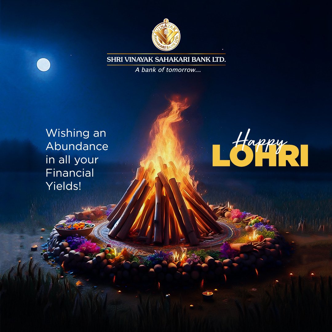 shrivinayakbank's tweet photo. लोहड़ी की लख-लख बधाइयां।
🙏🏻
.
.
#shrivinayakbank #vinayaksahakaribankltd #vinayakbank #sahakaribank #localbank #regionalbank #lohri #lohdi #punjab #punjabifestival #happiness #joy #moments #family #bonfire #crops #giddha #songs #folkmusic #dance #bhangra #loan #cash #creditcard https://t.co/b6K3QXRXzH