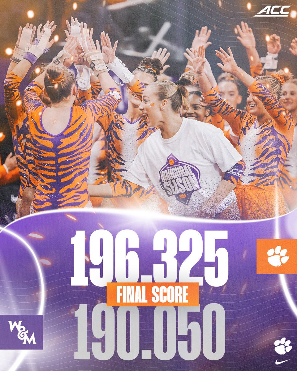 Clemson Gymnastics tweet media