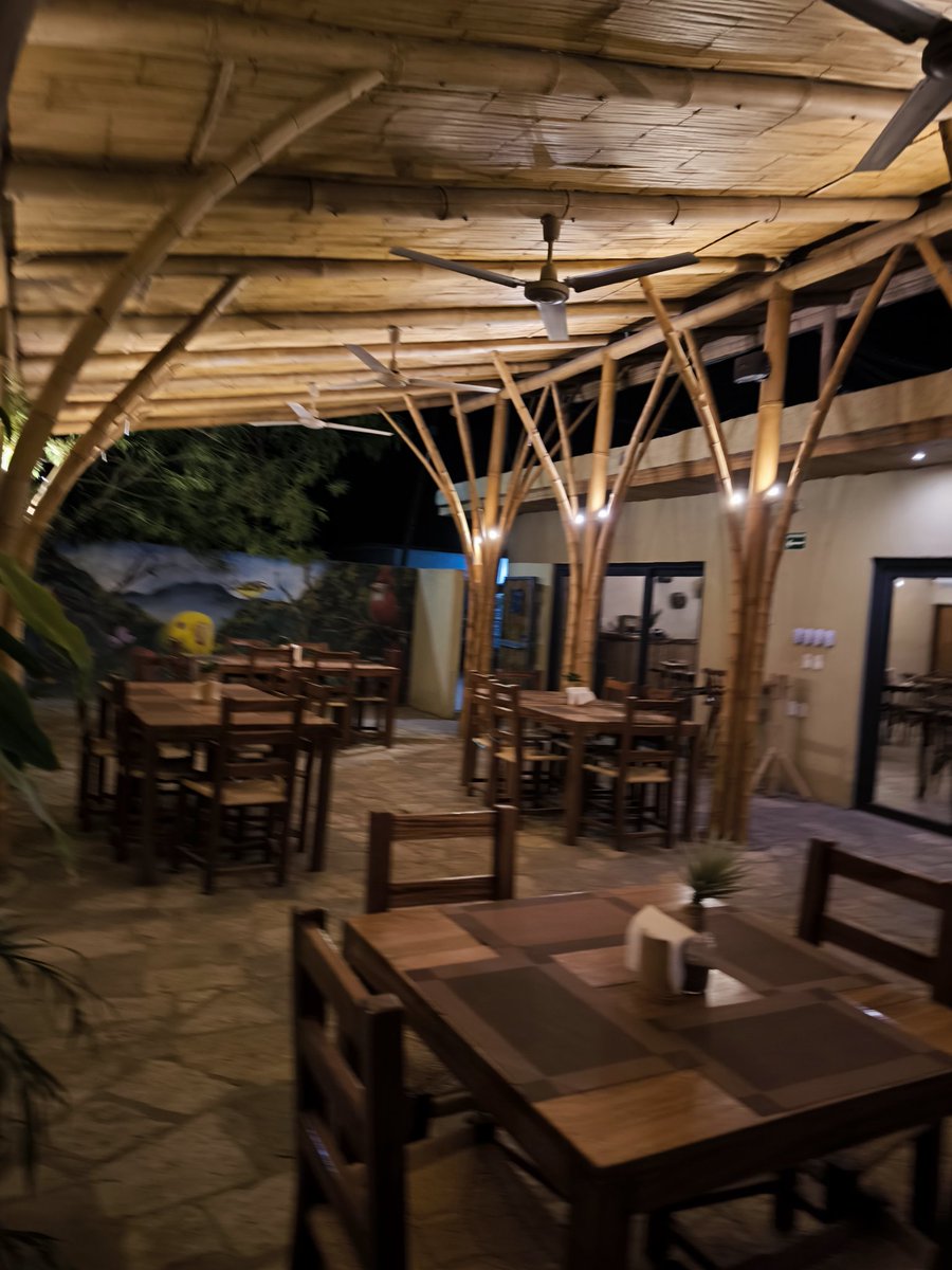 ruizlalo's tweet photo. Build with native Mexican #bamboo #Guadua velutina and the cultivate #Dendrocalamus asper #CiudadValles #Kapul restaurant https://t.co/jbT8c1NWfJ
