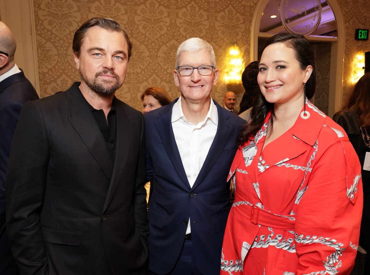 Martin Scorsese’s Killers of the Flower Moon is such a powerful story and we were so lucky to have had Lily Gladstone, Leonardo DiCaprio, and Robert De Niro bring it to life along with an incredible cast and crew. Enjoyed celebrating their brilliant work at the AFI Awards!
