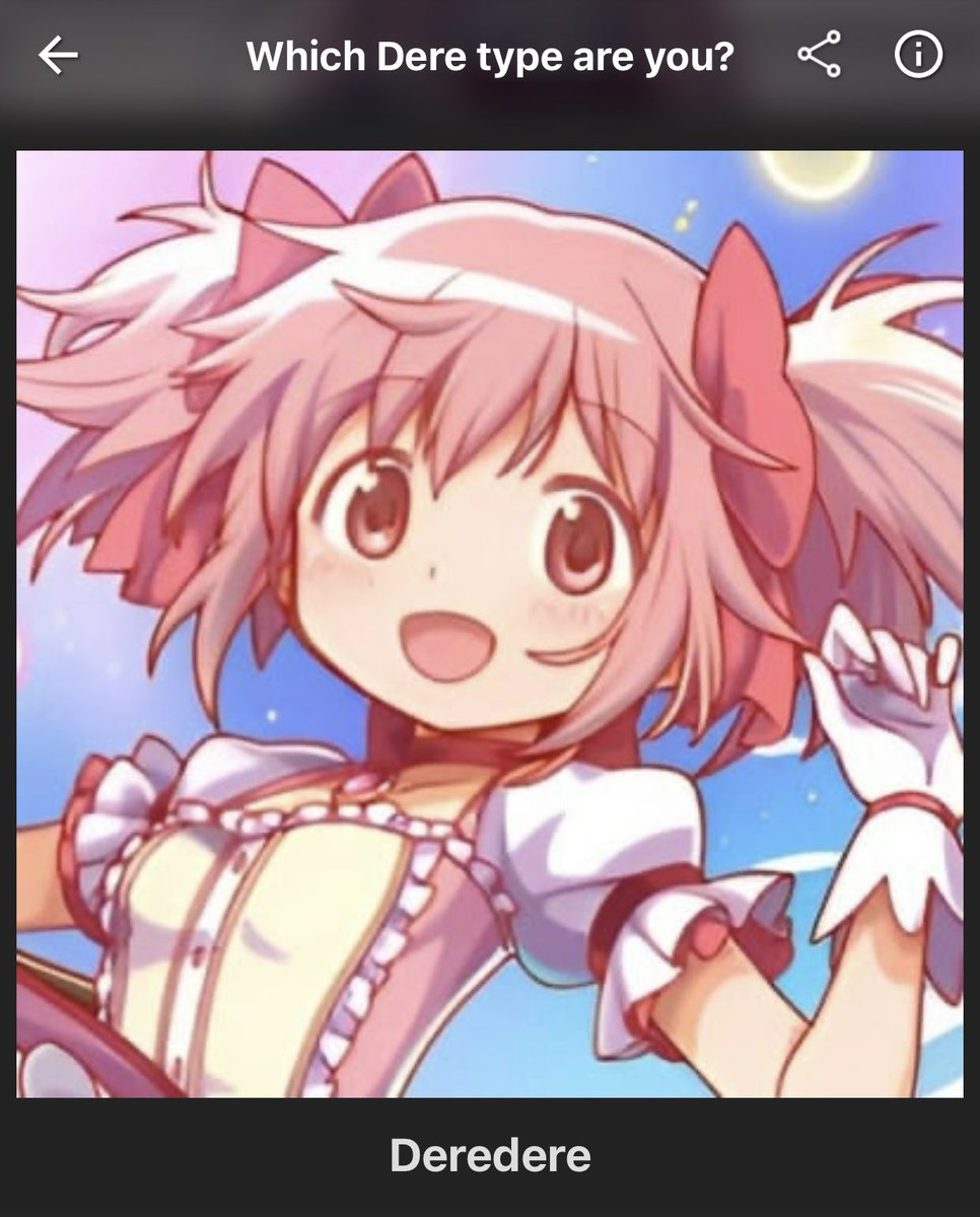 This is the second time I've taken a test like this and gotten deredere!  What did you all get?, image size:966x1200