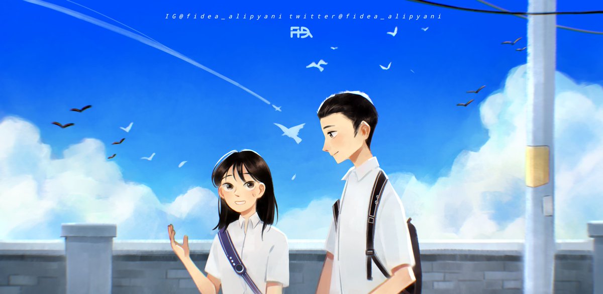 Hiii, i'm fidea. I want to getting into VGen... and this is my latest art☁️

[ Talking ]
#VGenCode #digitalpainting #illustrationart #artidn 
My Vgen: VGen.co/fidea_alipyani