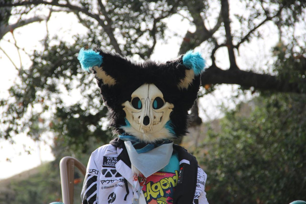 nohopegen's tweet photo. Been working on this for a while 👀👀 I finally finished making my partial for FC!

Here's to my first ever #FursuitFriday and hopefully to many more!

I will be wearing him to the FC skulldog meetup I'm hosting 👀👀 Details for that in my pinned!
📸: @Capessergal https://t.co/N8RklV1Ym6