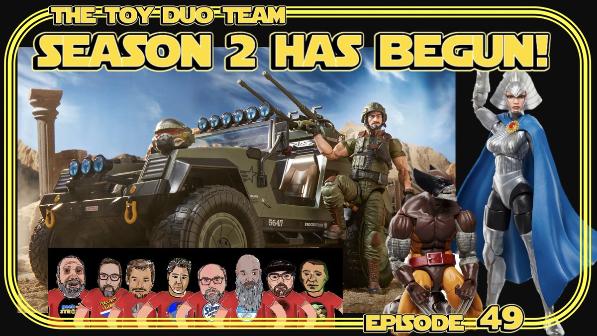Saturday were back live! Let’s talk action figures, the Star Wars news and more! 

youtube.com/live/8ytP6xcUU…

#Livestream #actionfigure #podcast #toytalk #toyduo