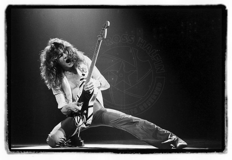 Eddie Van Halen, 1978. Photo by Ross Halfin.
