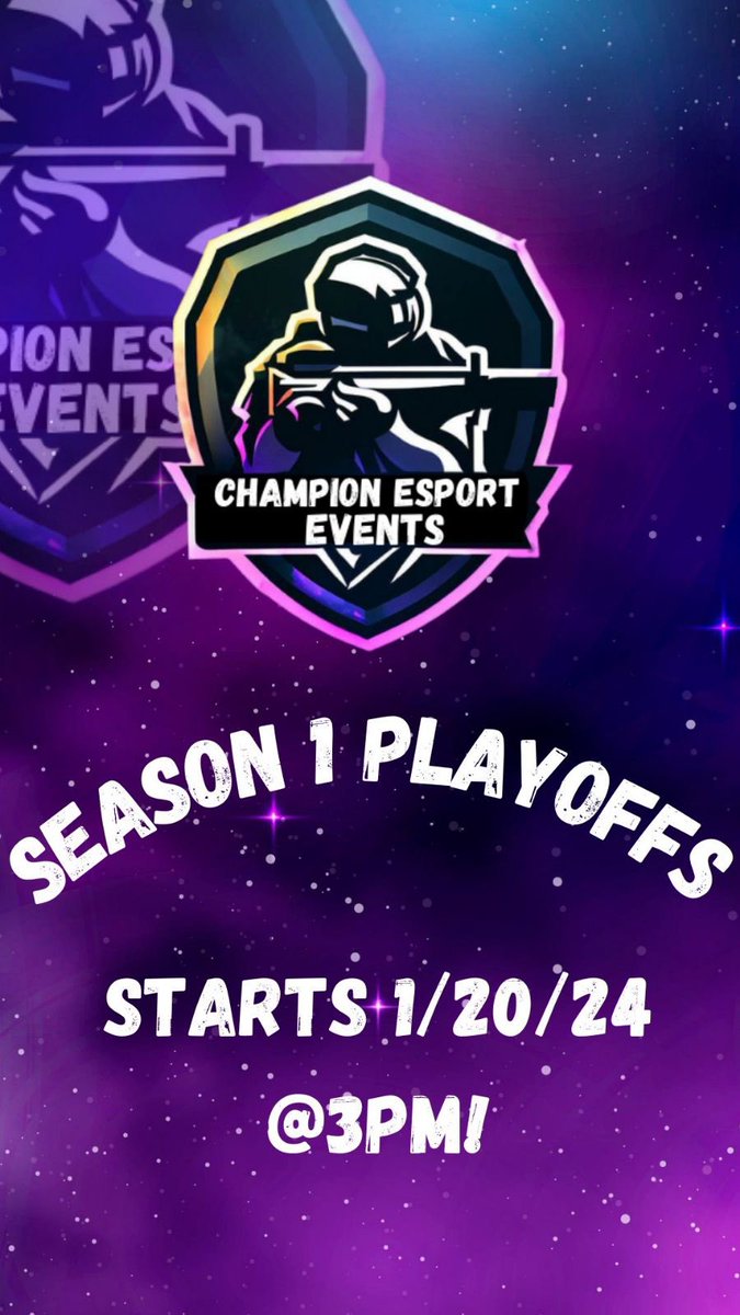 We have at least three spots open for our season one playoffs. To buy in the fee will be 15 dollars. The prize pool is over 400 dollars so far and it’s growing. 
DM if interested!