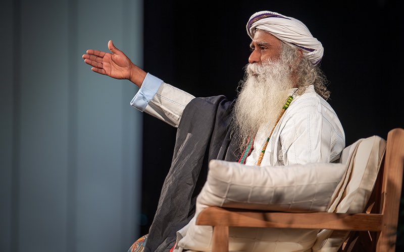 SadhguruJV's tweet photo. Human Potential has no limit; it can go as far as you have the desire or courage to walk. Unleashing Human Potential is not about reaching the peak – it is a trajectory. #SadhguruQuotes https://t.co/TnNzxgwRs6