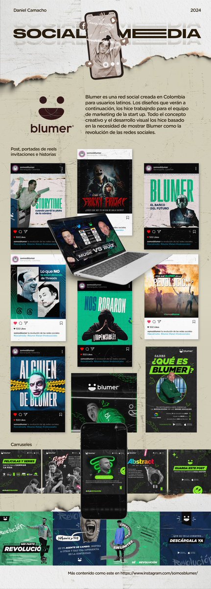 Diseño social media <a href="/somosblumer/">somosblumer</a>