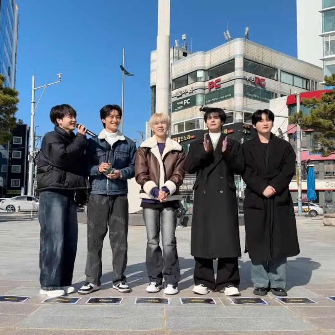 hyeongjun taeyoung seongmin serim and woobin are doing a live busking at busan as a penalty for one of cravity park episode
youtube.com/live/edl0O4mJc…