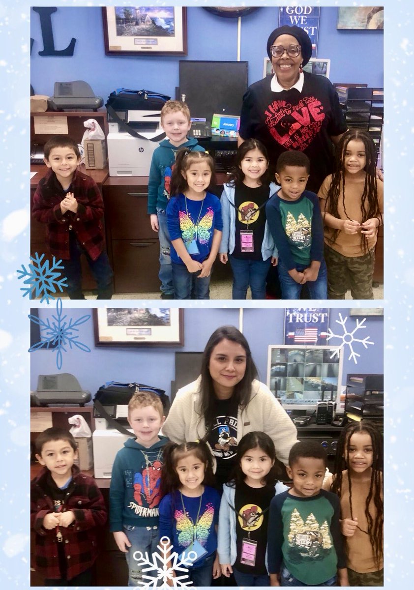 Pre-K students perform in Magrill Morning Announcements with Counselor Brenda Sanchez celebrating MLK Day. #Musicmagic! @Magrill_AldineISD @Magrill_LMC @bksanchez7