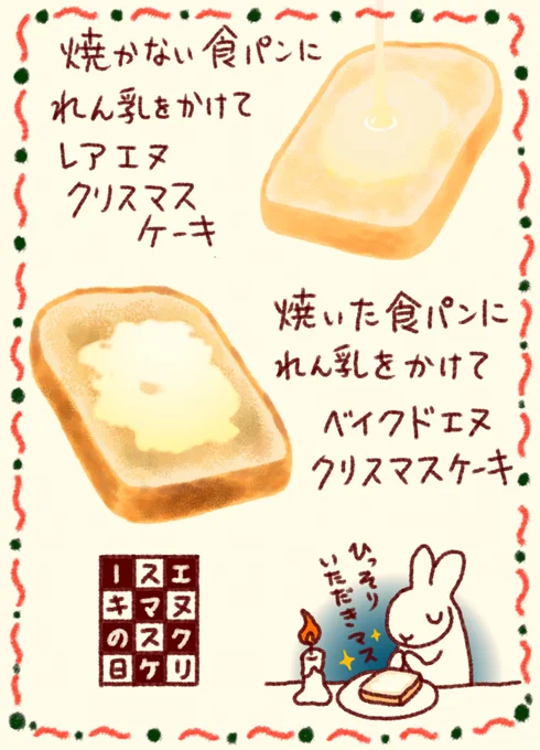エヌクリスマスケーキというのはこちらです。 