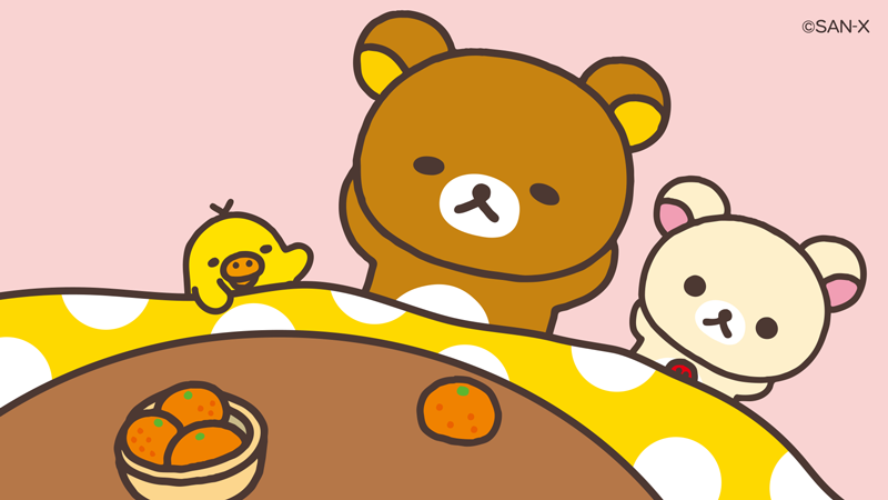no humans fruit table food kotatsu simple background bear  illustration images