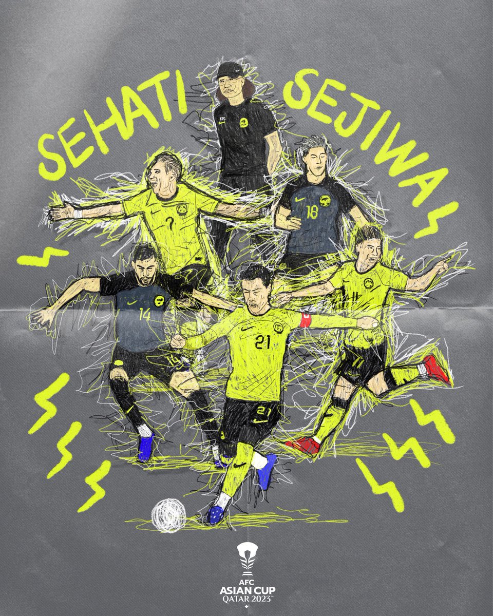 theaxaprojects's tweet photo. Ayuh #HarimauMalaya . Kita #sehatisejiwa

#AsianCup2023 @FAM_Malaysia @afcasiancup https://t.co/JQYrG1zilX