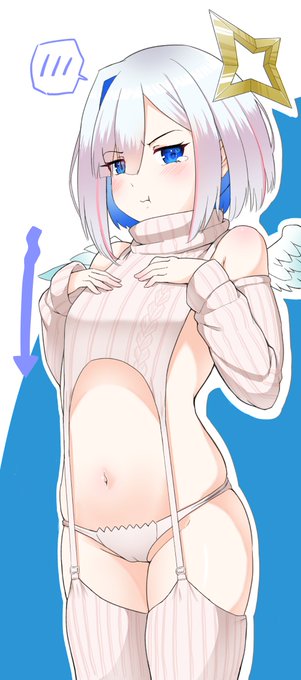 例のセーターを着るknts 