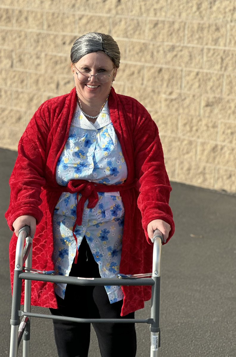 carr_8's tweet image. We celebrated our 100th day of school today. 

Grandma Carr said, “We all need to learn and laugh today. Make it a CARRIfic day!!!” 

#100thdaysofschool