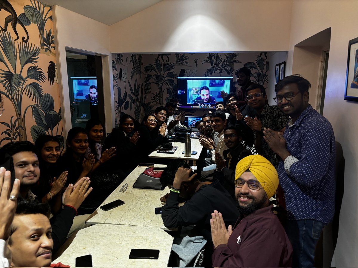 Aishwary_Gathe's tweet photo. Just had an amazing time at the Solana event! ๐ Great insights and networking opportunities. Shoutout to @kashdhanda , @SuperteamDAO, @SuperteamIN, and special thanks to @devanshk404 , @anshitaksoni for making it even more memorable! #SolanaEvent #CryptoCommunity https://t.co/Cq2Ktez3GU