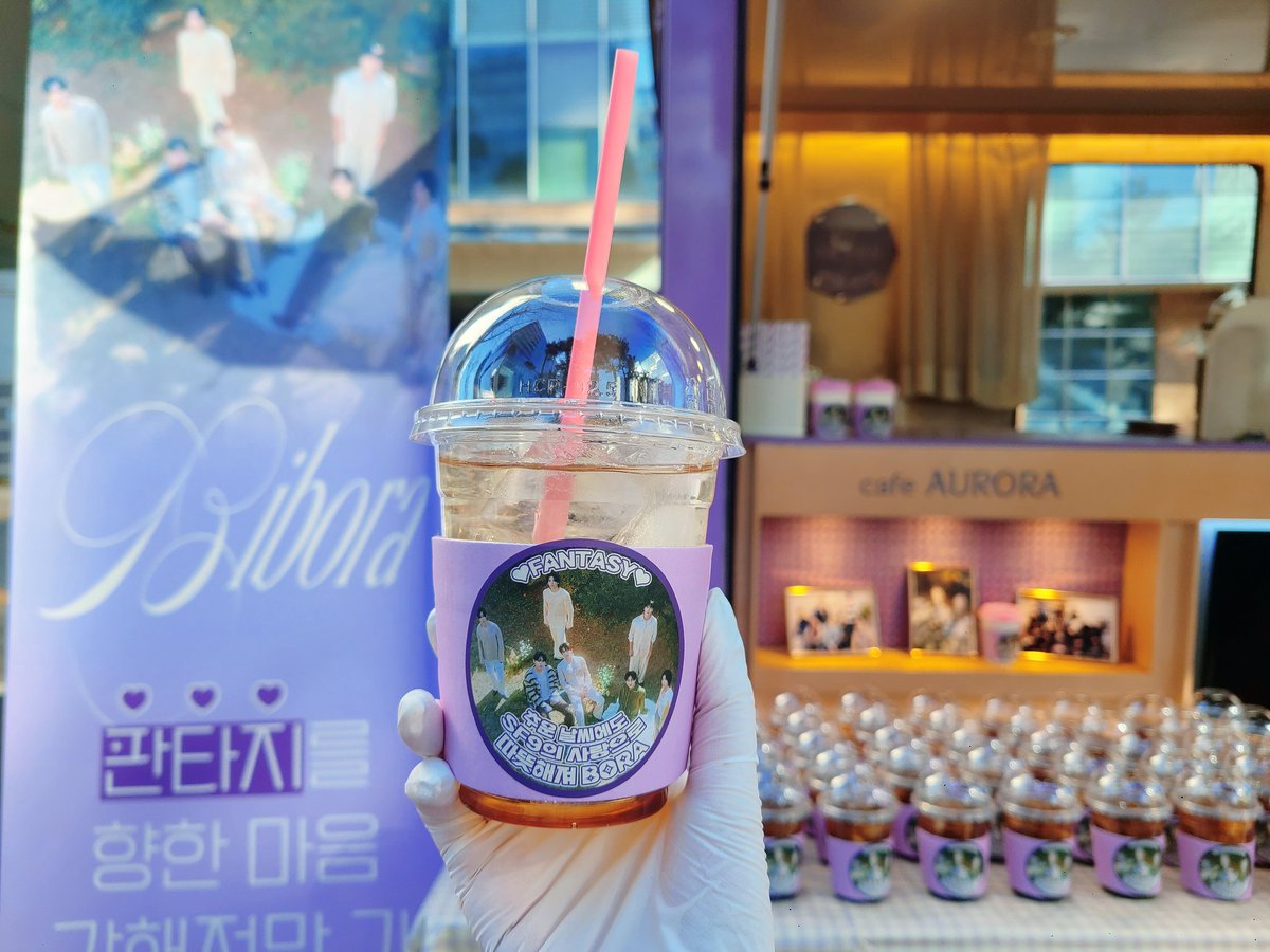 커피차 카페오로라💜cafe aurora💜 tweet media